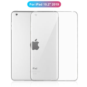 Funda para iPad 7 (2019) 10.2 Pulgadas Silicon Transparente. Case Gel Flexible Compatible iPad 7 (A2197, A2200, A2198) TPU 2 mm