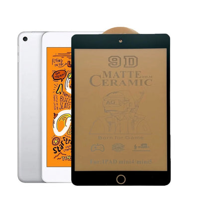 Mica Premium de Cerámica Para iPad Mini 4 5 Superficie Mate Borde Negro