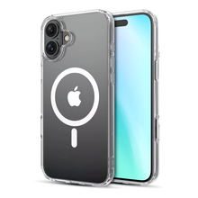 Cargar imagen en el visor de la galería, Funda Transparente para iPhone con MagSafe – Carga Inalámbrica Rápida, Protección 360°, Diseño Antigolpes y Antideslizante