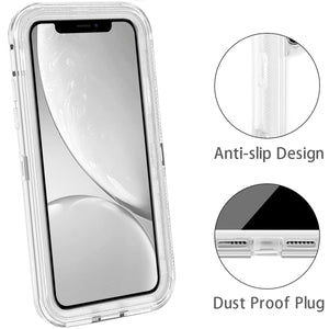 Funda Antishock 360° para iPhone 3 en 1 - Case Rígida y Flexible, Protección Acrigel de Uso Rudo