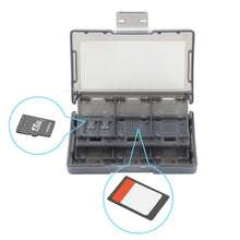 Cargar imagen en el visor de la galería, Estuche Protector de Viaje para Nintendo Switch (Lite/OLED) – Porta 24 Cartuchos y Tarjetas MicroSD