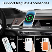 Cargar imagen en el visor de la galería, Funda Transparente para iPhone con MagSafe – Carga Inalámbrica Rápida, Protección 360°, Diseño Antigolpes y Antideslizante