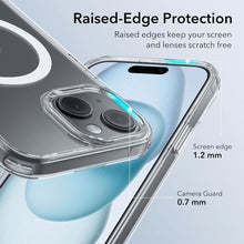 Cargar imagen en el visor de la galería, Funda Transparente para iPhone con MagSafe – Carga Inalámbrica Rápida, Protección 360°, Diseño Antigolpes y Antideslizante