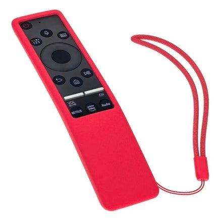Funda Uiversal De Silicón Para Control Remoto Samsung Smart TV  (Rojo)