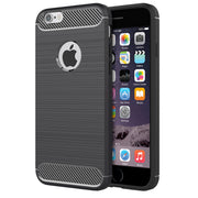 Foto de Funda Premium Fibra De Carbono Para iPhone Suave Flexible Color Negro