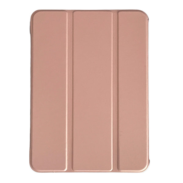 Funda Inteligente Para iPad Mini 6 + Cubierta Trasera Rosa Dorado.