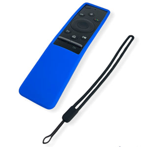 Funda Uiversal De Silicón Para Control Remoto Samsung Smart TV (Azul)