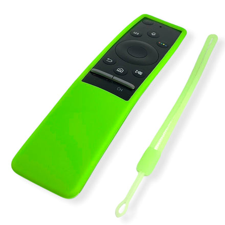 Funda Uiversal De Silicón Para Control Remoto Samsung Smart TV (Verde Fluorescente)