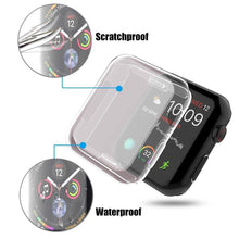 Cargar imagen en el visor de la galería, Funda Apple Watch Transparente Flexible Para Series 1 2 3 Pantalla Completa 38 y 42 mm