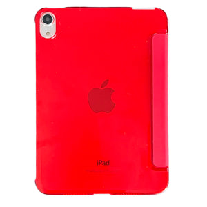 Funda Inteligente Para iPad Mini 6 + Cubierta Trasera Roja.