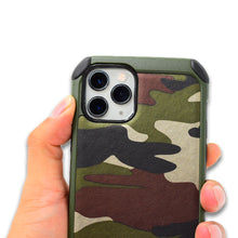 Cargar imagen en el visor de la galería, Funda Camuflaje iPhone 11 iPhone 11 Pro y iPhone 11 Pro Max Verde Militar Camo Case