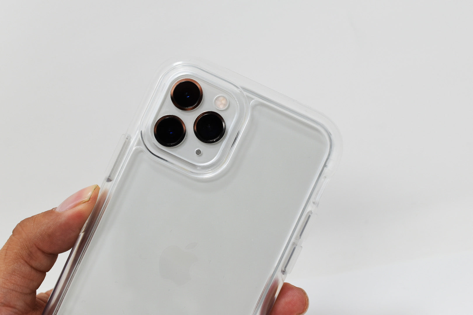 Funda para iPhone 11 Pro Tecnología Ultra Impacto Color Blanco InstaCase  Antigolpes Uso Rudo