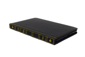 Funda Libro iPad Mini 1 2 3 4 5 Book Case Vintage Negro