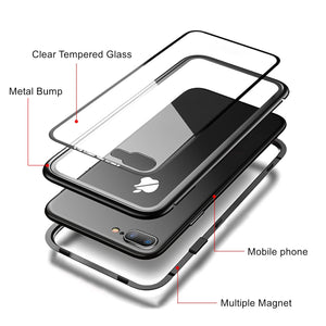 Funda Magnetica Para iPhone 6 6s 7 8 X XS Max Xr Bumper Aluminio – NETONBOX.COM
