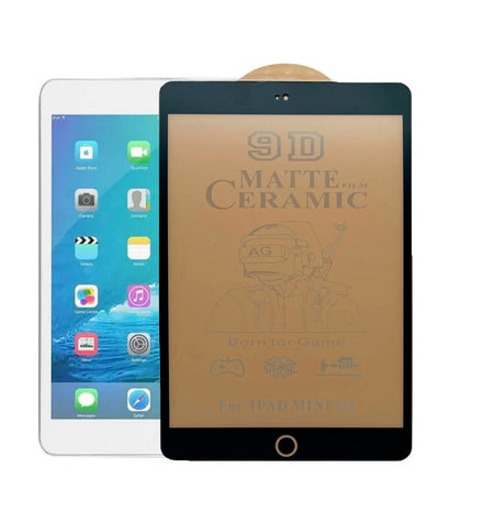 Mica Premium de Cerámica Para iPad Mini 1 2 3 Superficie Mate Borde Negro