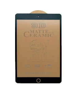 2 Piezas Micas Premium de Cerámica Para iPad Mini 1 2 3  Superficie Mate Borde Negro