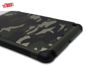Funda Camuflaje iPad Mini 1 2 3 4 5 Verde Camo Case Camouflage